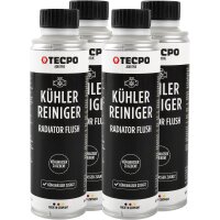 4x TECPO Kühlerreiniger Kühlwasser Zusatz...