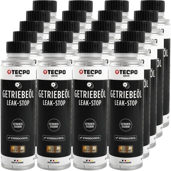 TECPO Getriebeöl Leak-Stop Dichtmittel ESTER 20x300 ml