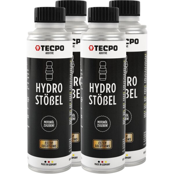 4x TECPO Hydrostößel Additiv ESTER, 300 ml