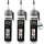 3x Hochtemperatur Silikon Dichtung HSD 30 schwarz, 200 ml