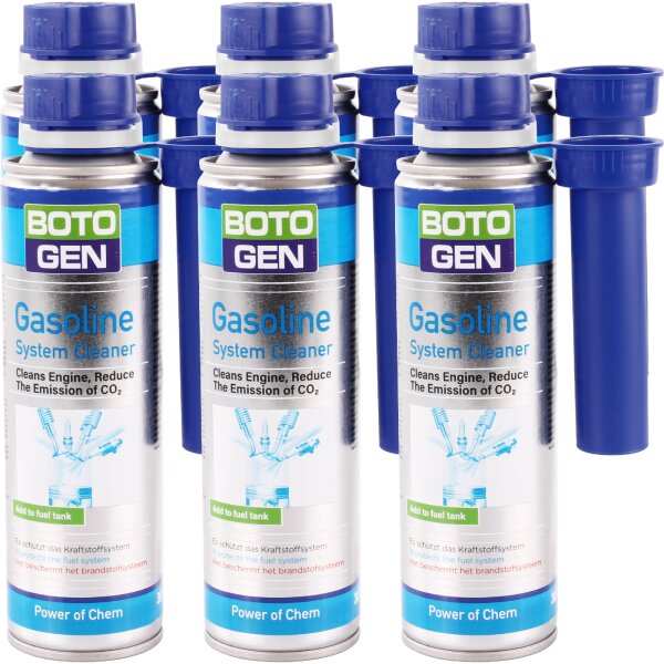 6x BOTOGEN Motor System Reiniger, 300 mL