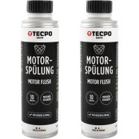 2x TECPO Motorspülung Motor Flush Motorreiniger, 300 ml