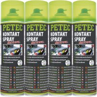 4x PETEC Kontaktspray, 500 ml