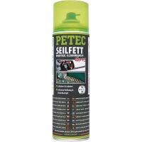 6x PETEC Seilfett, Drahtseil- & Zahnradfett Spray,...
