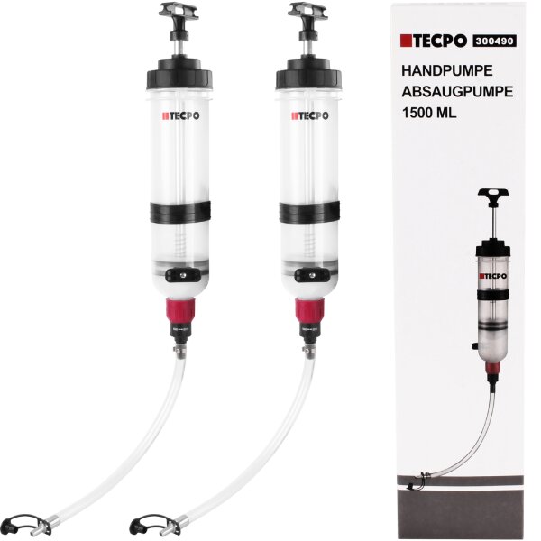 2x TECPO Handpumpe 1.5 L