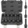TECPO Kraft-Bit-Einsatz-Satz | T20-T80 | 10-tlg. + Kraft Adaptersatz, 6-teilig