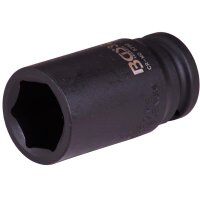 BGS Kraft-Steckschlüssel-Einsatz Sechskant, tief | Antrieb Innenvierkant 20 mm (3/4") | SW 32 mm