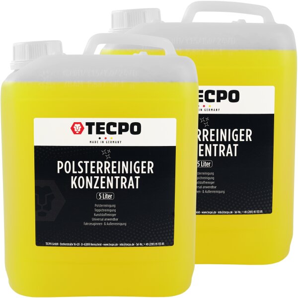 2x TECPO Polsterreiniger Konzentrat Multi Clean 5L