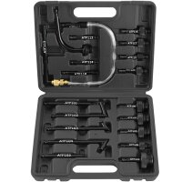 TECPO Getriebeöl-Einfüllgerät 7,5 L mit 20 Adapter + Einfülltrichter