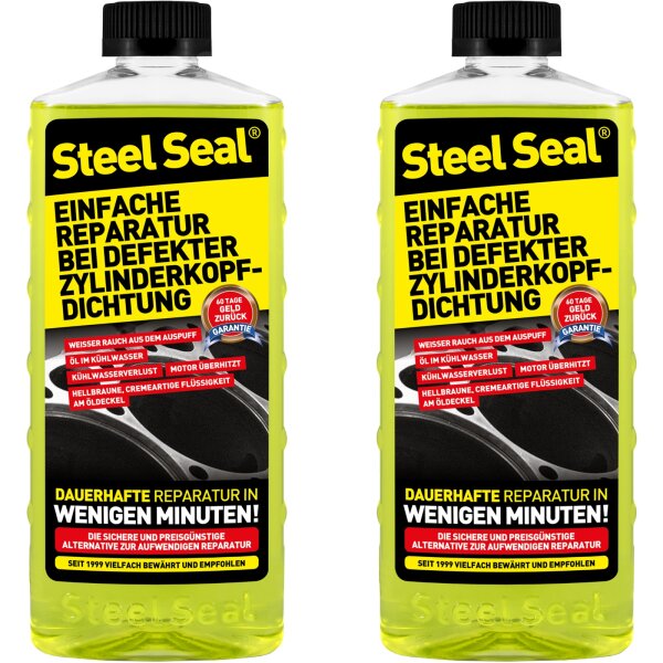 2x STEEL SEAL® Zylinderkopf Dichtmittel, 473mL
