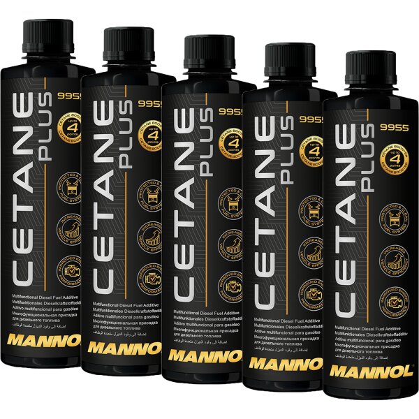 6x MANNOL Cetane Plus, 450mL