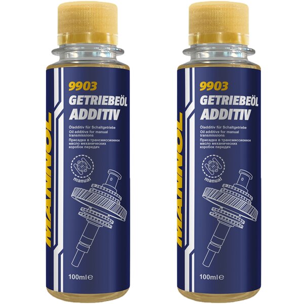 2x MANNOL Getriebeoel Additiv manual, 100mL
