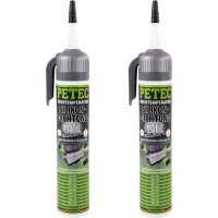 2x PETEC Hochtemperatur-Silikondichtung, dauerelastisch...