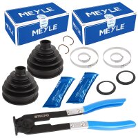 2x MEYLE Faltenbalgsatz, Antriebswelle + Zange