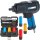 BGS Druckluft-Schlagschrauber | 12,5 mm (1/2") | 1200 Nm + TECPO Kraft-Schoneinsatz-Satz 12,5 mm (1/2") SW 17 mm 19 mm und 21 mm