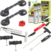 2x PETEC Scheibenkleber-Set 310mL + TECPO Ausbau-Werkzeug...