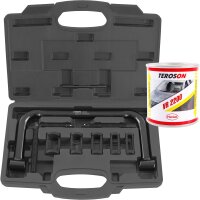 Ventilfederspanner-Satz + Ventil Schleifpaste 100 mL