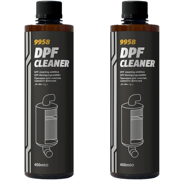 2x MANNOL DPF Cleaner, 400 ml