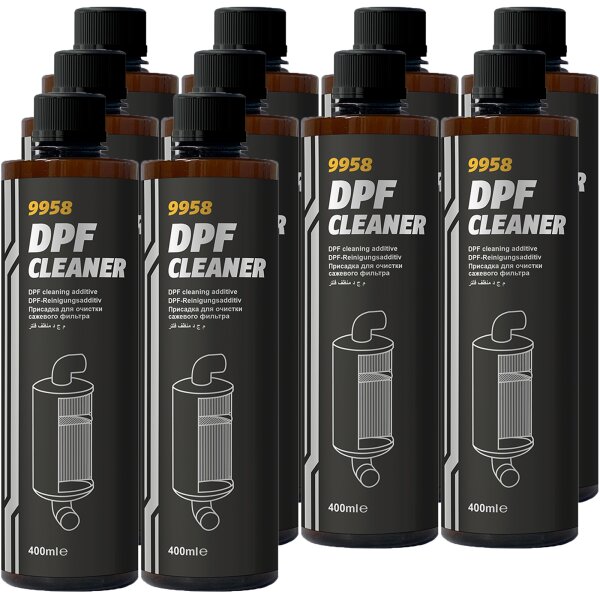 10x MANNOL DPF Cleaner, 400 ml