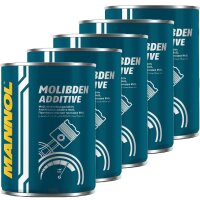 5x MANNOL Molibden Additive, 300 ml