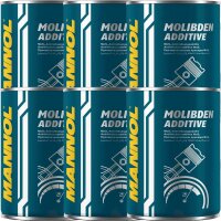 6x MANNOL Molibden Additive, 300 ml