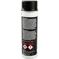 6x TECPO Autolack schwarz matt 500 ml + Pistolengriff