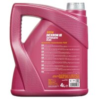 2x MANNOL ATF Öl Dexron III Automatik Getriebeöl Servoöl, 4L