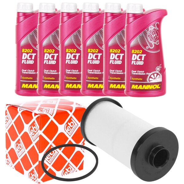 FEBI Getriebefilter + 6L Mannol Getriebeöl