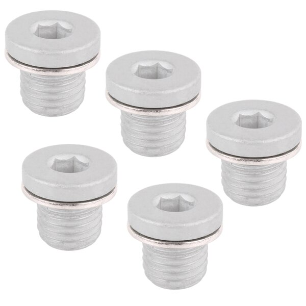5x FEBI Ölablassschraube
