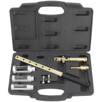 Ventilfederspanner-Satz + Ventilschleifpaste mit Bohrmaschinenaufsatz