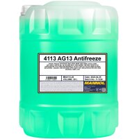 3x MANNOL Kühlerfrostschutz AG13, 20 Liter