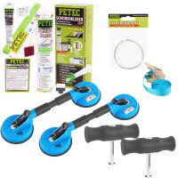 PETEC Scheibenkleber-Set + BGS Autoglas Montagesatz