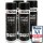 4x 500 ml TECPO Autolack schwarz matt