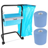 TECPO Bodenständer + Müllsackhalterung + 2...