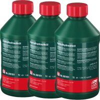 3x FEBI BILSTEIN 06161 Zentralhydrauliköl...