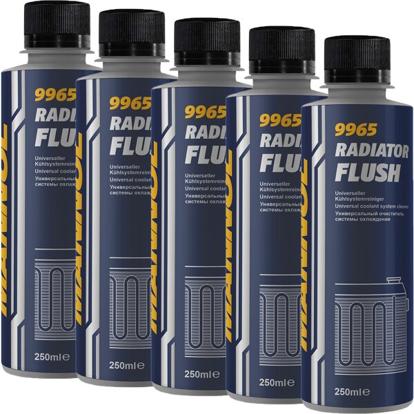 5x MANNOL Radiator Flush, 250mL
