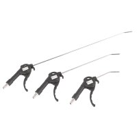 Druckluft Set Ausblaspistolen Satz mit Reifenfüller + Spiralschlauch