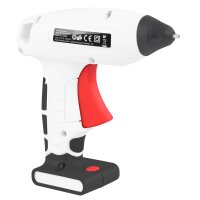 TECPO AKKU Heißklebepistole, 7,2mm, 3.7V + 16 Klebestifte