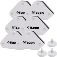 6x TECPO Magnet Schweißwinkel 4 kg 9 lbs +...