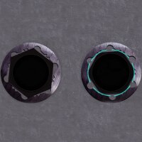 TECPO Anti-Rutsch- Steckschlüssel-Satz, 1/4", 4-14 mm, 13-tlg. + Anti-Rutsch- Steckschlüssel-Satz, 1/2", 8-32 mm, 18-tlg.