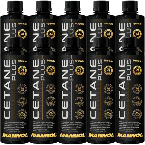 10x MANNOL Cetane Plus, 450 ml
