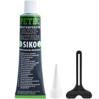 2x PETEC Hochtemperatur-Silikondichtung, dauerelastisch...