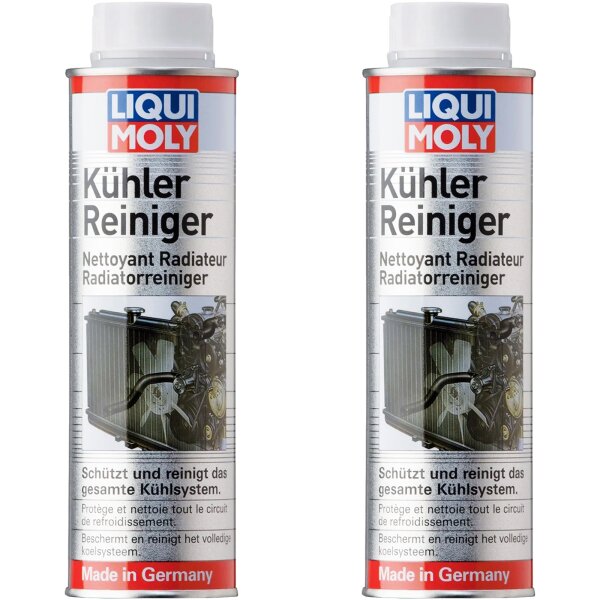 2x LIQUI MOLY Kühler Reiniger, 300 ml