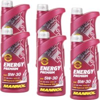MANNOL ENERGY PREMIUM 5W-30, 6x1L