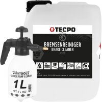 TECPO Bremsenreiniger 5L Kanister + WEBER TOOLS...