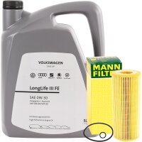 Mann-Filter Ölfilter + VAG Original 0W-30...