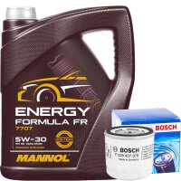 BOSCH Ölfilter + MANNOL O.E.M. 5W-30, 5L
