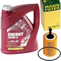 MANNOL Energy Combi LL 5W-30 API SN/CF, 4 Liter mit...