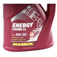MANNOL Energy Combi LL 5W-30 API SN/CF, 4 Liter mit Ölfilter