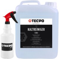 TECPO Kaltreiniger 5L Motorreiniger + Sprühflasche...